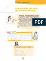 Lo Que Debemos Saber para Evitar Algunas Situaciones de Riesgo - PDF Descargar Libre