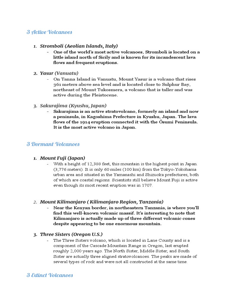 Drrr Pdf Volcano Physiographic Divisions