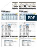 Funciones Estadísticas en Excel 4° Sec. Funciones Estadísticas en Excel 4° Sec