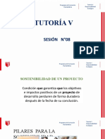 Tutoría V: Sesión N°08