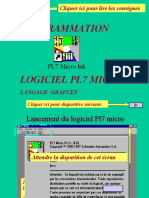 Programmation Logiciel pl7 Micro Langage Grafcet Cliquer Ici Pour Diapositive Suivante Cliquer Ici Pour Lire Les Consignes Consignes