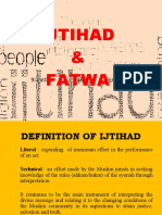 Ijtihad & Fatwa