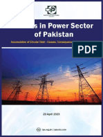 Pitfalls in Power Sector of Pakistan: Accumulation of Circular Debt - Causes, Consequences and Way Forward