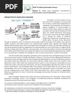 NCM 110 Module 3 - Health Data Standards and Interoperability