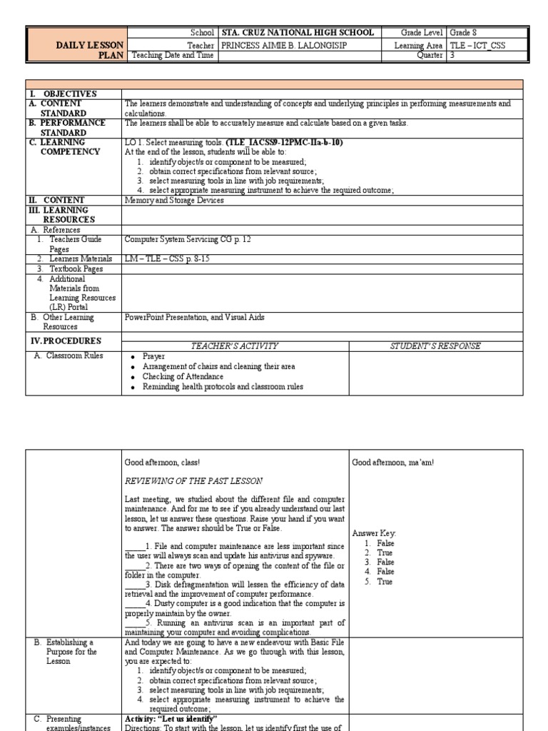 Measuring Tools in Computer Systems | PDF | Computer Data Storage ...