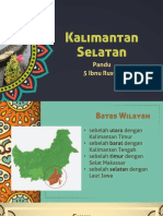 Presentasi Tentang Kalimantan Selatan