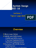 CECJ - ECE - Unit No.1 - Logic Gates - DSD