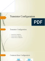 Transistor Configuration