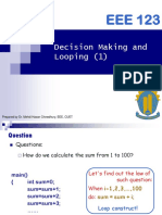 Presentation On C Programming Decision Making and Looping