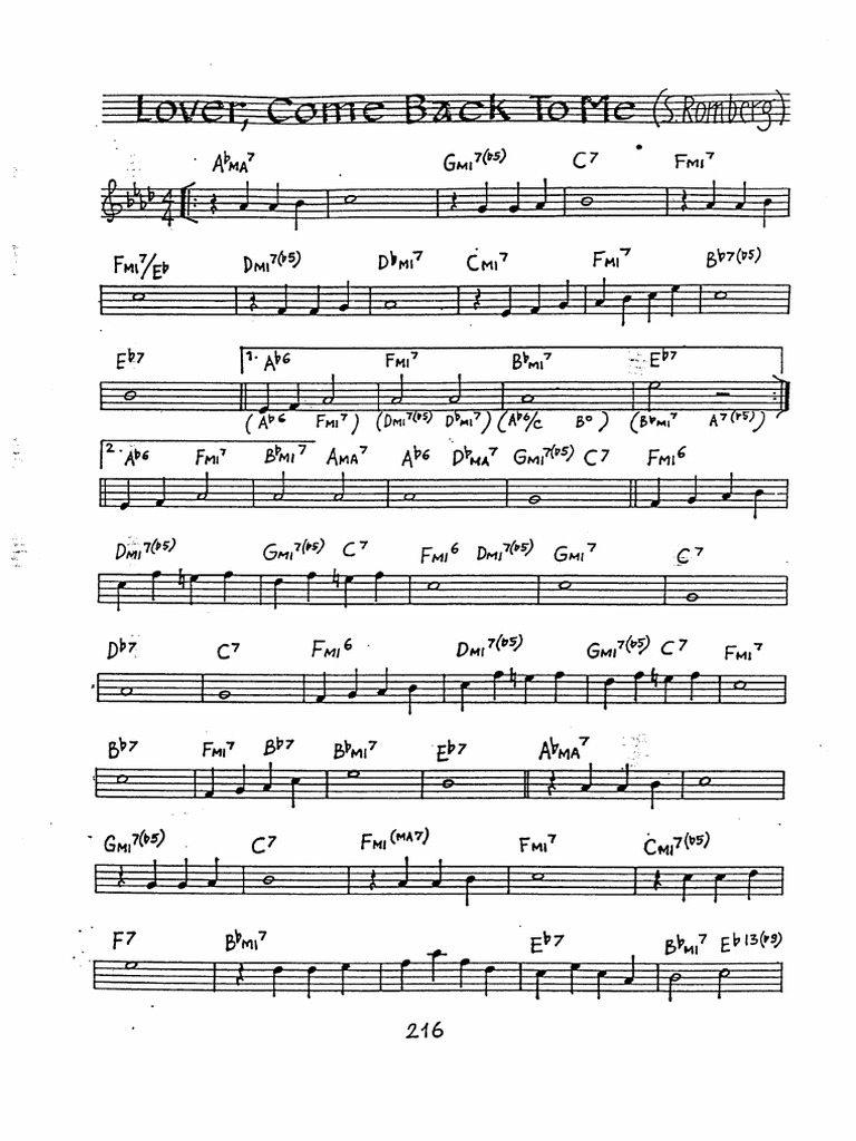 Love Come Back To Me PDF