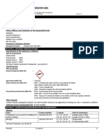 NOVEC 1230 Cylinder MSDS