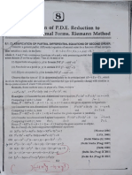 Classification of P.D.E. Reduction To: Canonical or Normal Forms. Riemann Method
