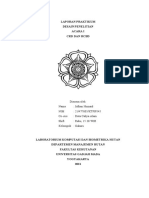 Laporan Acara 1 - Praktikum Desain Penelitian