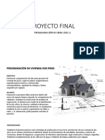 Proyecto Final: Programación de Obra 2022-2