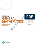 General Mathematics: Sample Pages