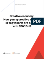 Creative Economy - How Young Creative Workers in Yogyakarta Are Dealing With COVID 19 1