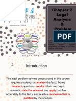 Legal Analysis & Problem Solving