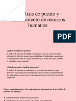 Analisis de Presupuesto y Reclutamiento de Recursos Humanos