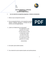 I. Lee Con Atención Las Siguientes Preguntas y Contesta Correctamente