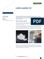 Lime Slaking 101 Whitepaper 4-06-22