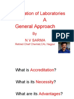 Laboratory Accreditation Benefits and Requirements