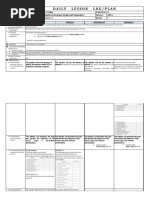 Daily Lesson Log/Plan: Monday Tuesday Wednesday Thursday