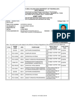 Admit Card: 10700119033: Maulana Abul Kalam Azad University of Technology, West Bengal