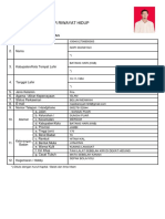 Daftar Riwayat Hidup: I. Keterangan Perorangan