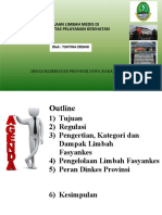 MD.1 Pengelolaan LIMBAH MEDIS FASYANKES