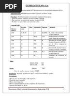 Lab Manual 8085