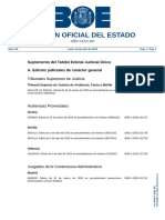 Boletín Oficial Del Estado: Suplemento Del Tablón Edictal Judicial Único A. Edictos Judiciales de Carácter General