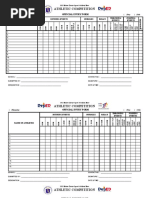 Track and Field Score Sheet Template | PDF | Track And Field | Athletics