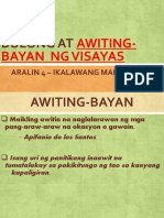 Mga Awiting Bayan