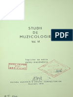 Muzicologie: Studii DE