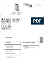 Philips Series 1000 Air Purifier AC1215 10 Data Sheet