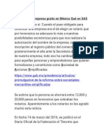 2 Constituir Mi Empresa Gratis en México Qué Es SAS