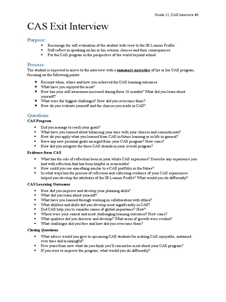 Exit Interview Purpose