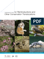 Guidelines for Reintroductions and Other Conservation Translocation - EnG