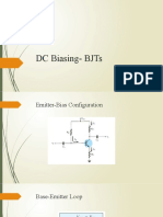 DC Biasing-Bjts