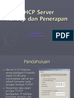 DHCP Server Konsep Dan Penerapan: Pertemuan 5 Jaringan Terapan