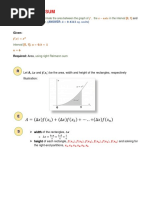 Answer To Practice Exercise On Reimann Sum