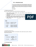 TIU - Aritmatika Sosial (Soal)