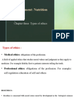 Chapter 3 Types of Ethics1