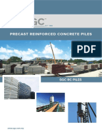 SGC RC PILES FOR FOUNDATION CONSTRUCTION