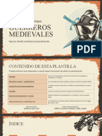 Guerreros Medievales: Grado en Historia Antigua