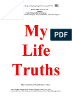 My Life Truths Volume I-I Was Born On 30.01.1955-28.04.2023