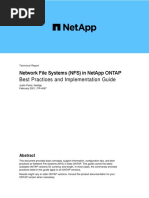 Network File Systems (NFS) in Netapp Ontap: Best Practices and Implementation Guide