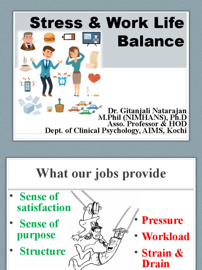 Stress & Work Life Balance | PDF | Stress Management | Stress (Biology)