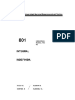 801 Ejercicios Resueltos de Integral ida