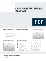 Methods For Unstructured Grid Generation